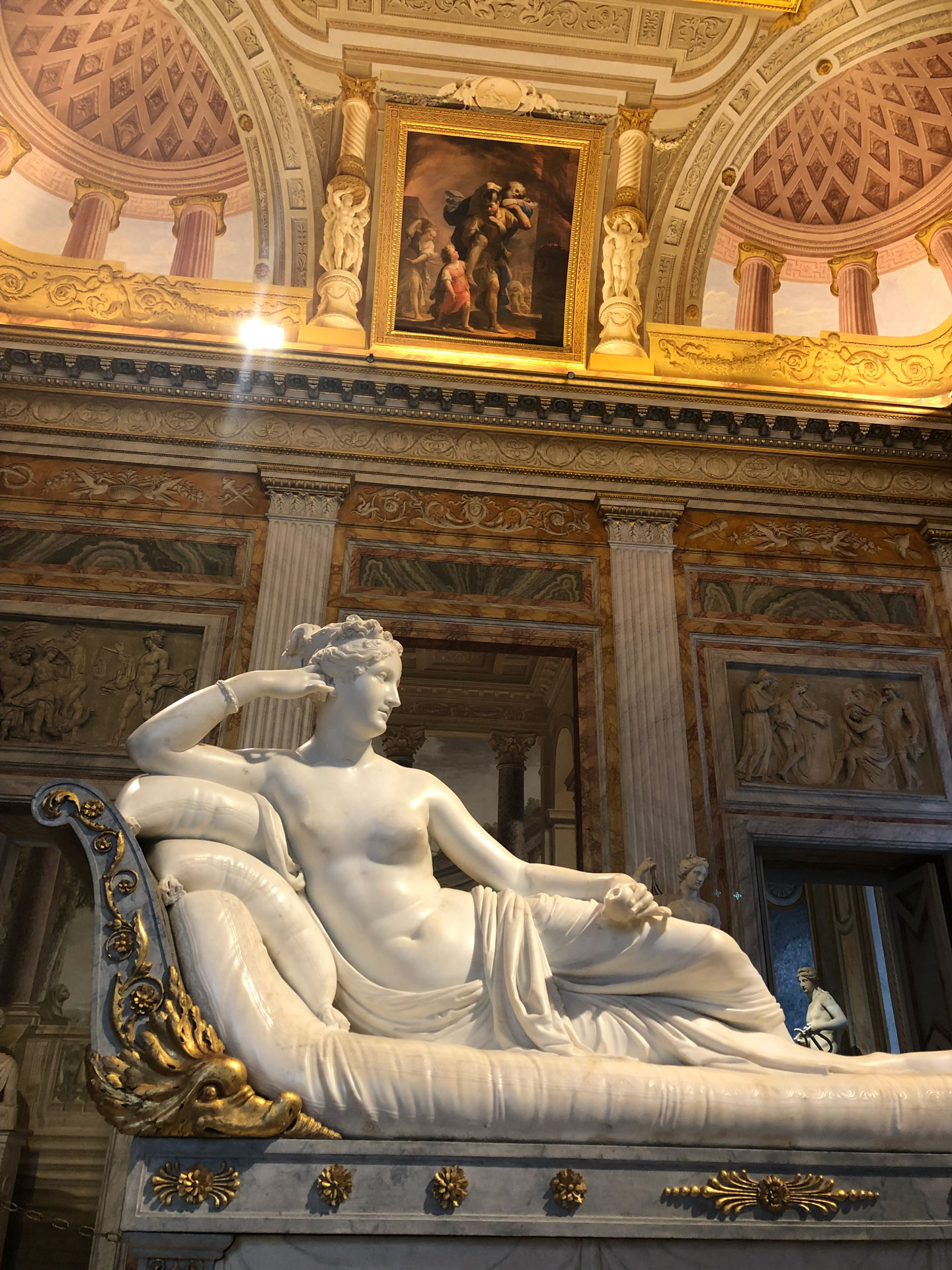 Paolina Bonaparte alla Galleria-Borghese