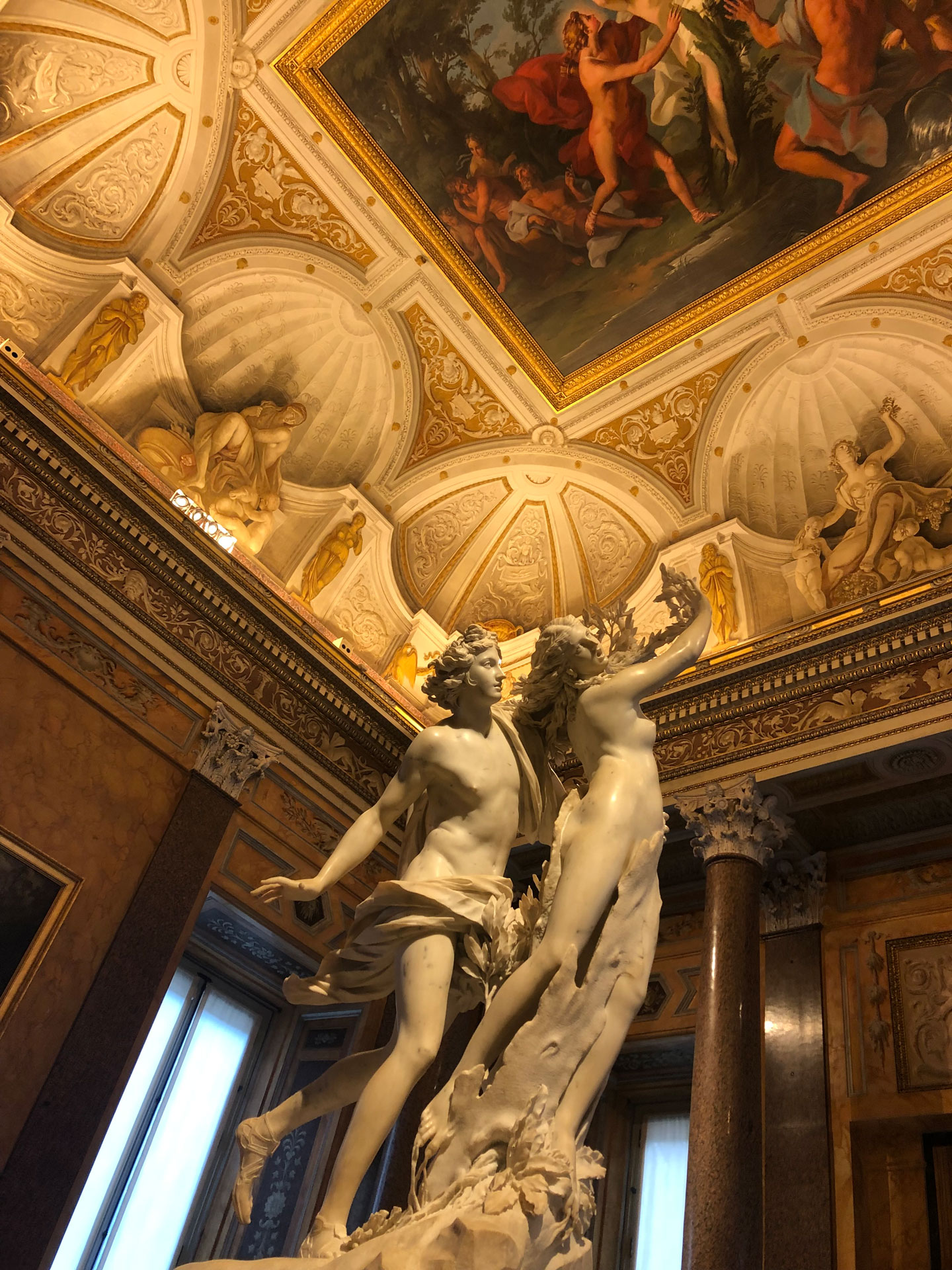 Apollo e Dafne alla Galleria Borghese